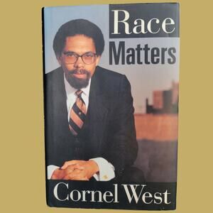 First Edition 1993 Cornel West's  "Race Matters" Hardcover Book